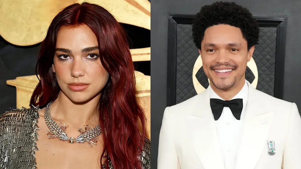 Dua Lipa and Trevor Noah current status photo